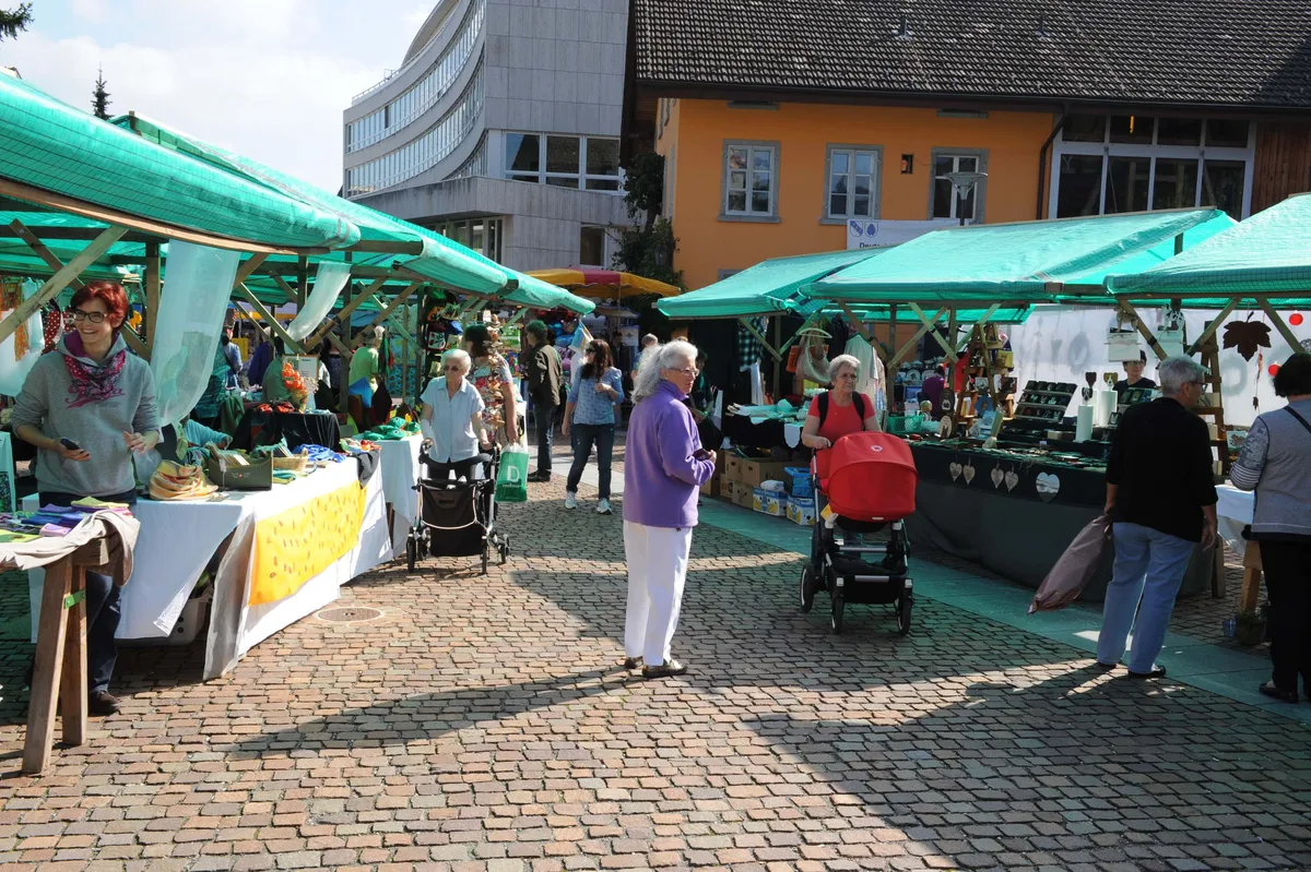 Impressionen vom Herbstmarkt in Effretikon.